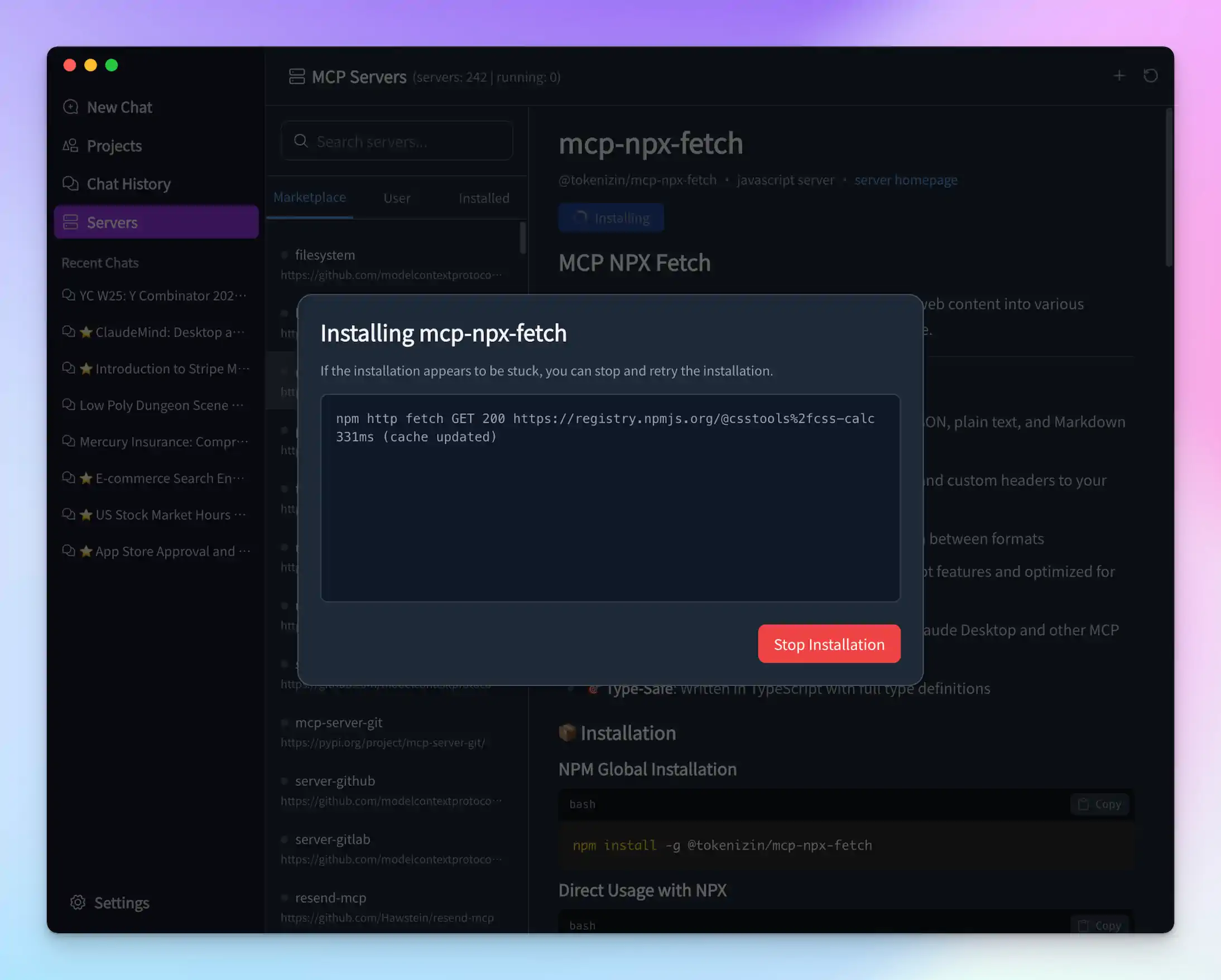 Image for One-click MCP servers marketplace